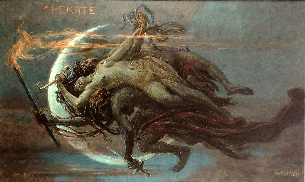 Hekate by Maximilian Pirner, 1901
